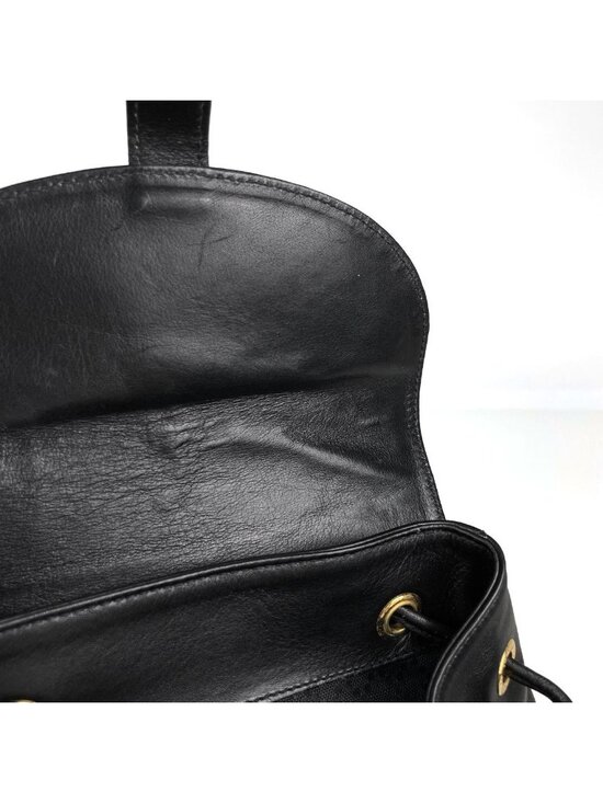 Gucci Bamb Backpack Leather Black